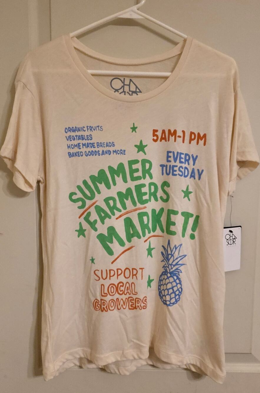 Chaser retro summer Farmers Market tee